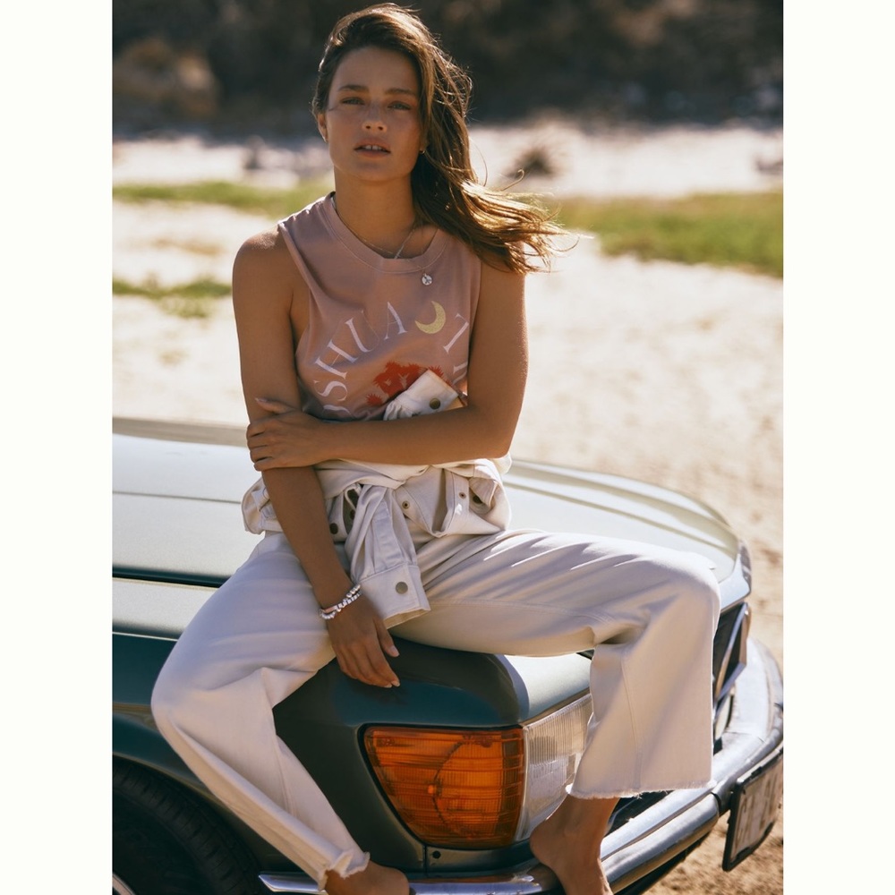 ANTHROPOLOGIE l Joshua Tree Graphic Muscle Tee